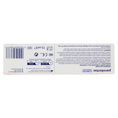 Parodontax dentifricio quotidiano complete protection per denti e gengive più sane con fluoro 75 ml